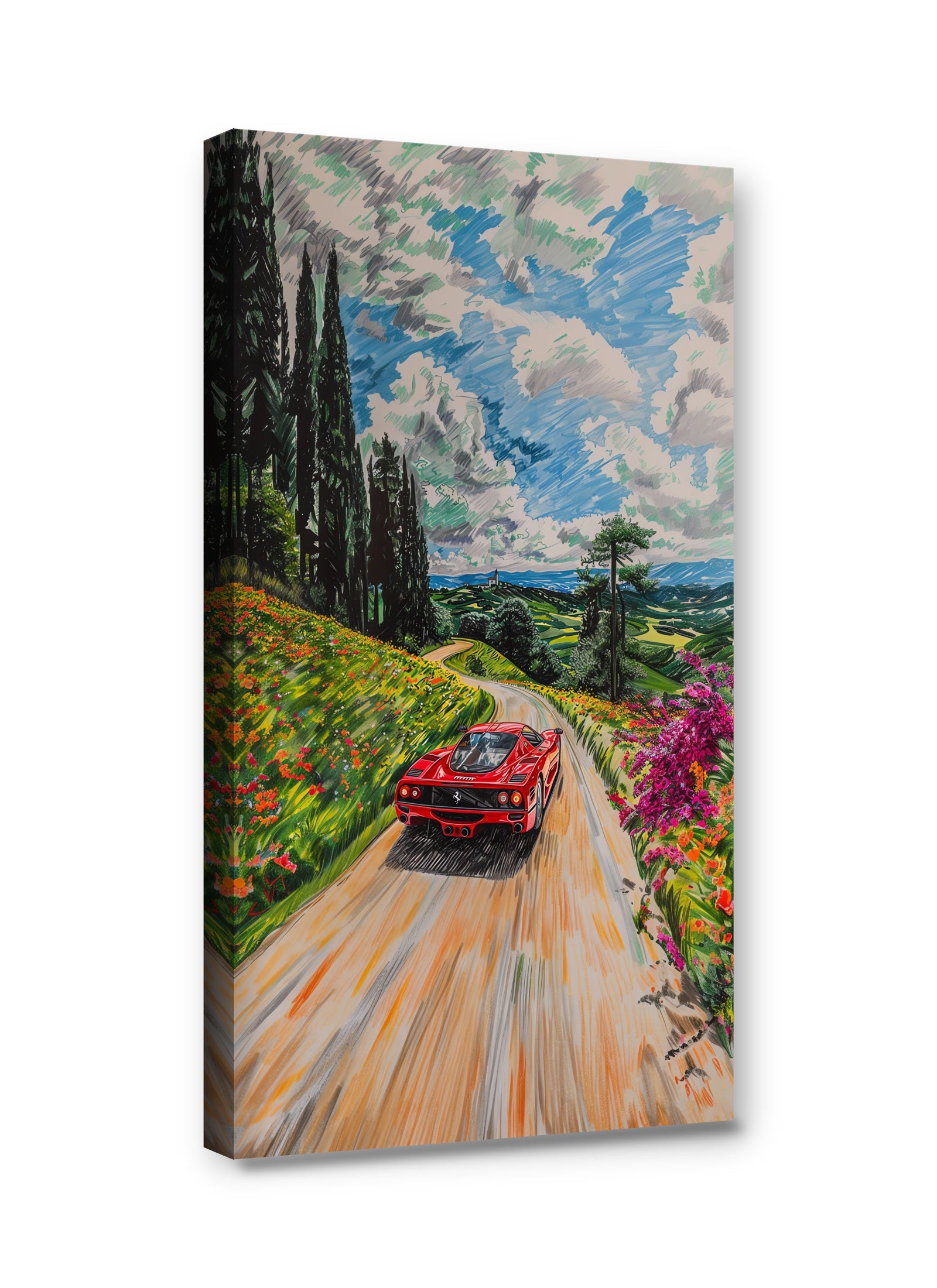 Framed canvas