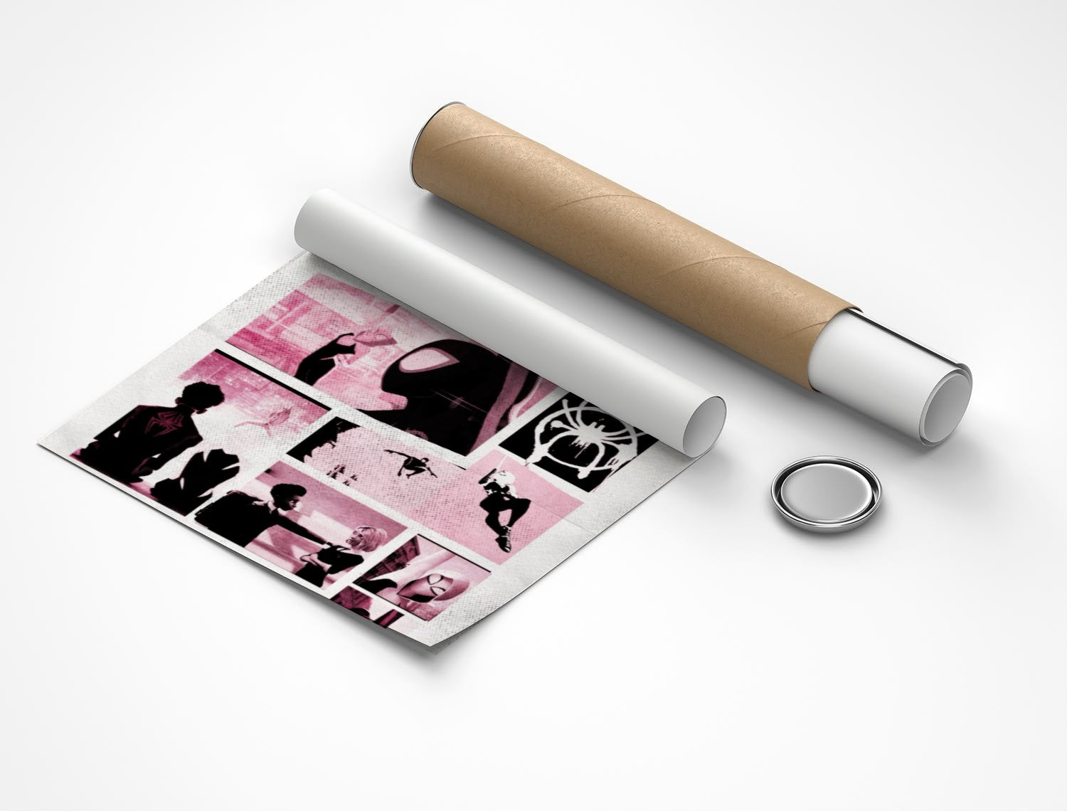 Rolled poster