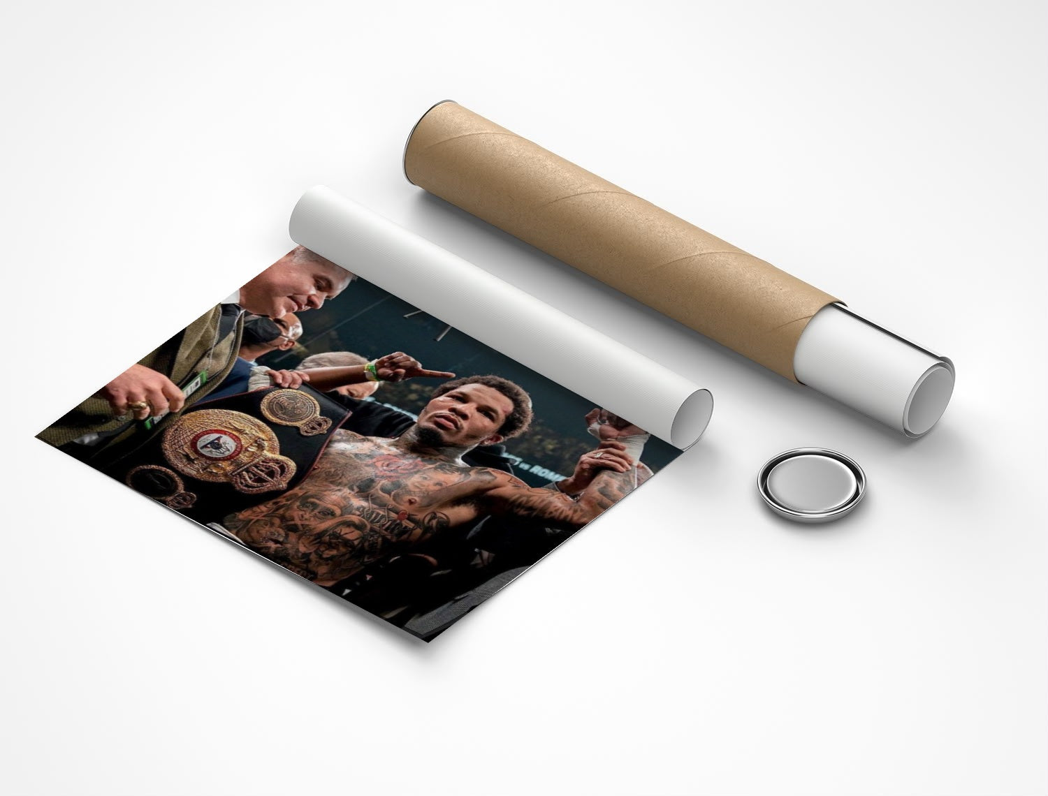 Rolled poster