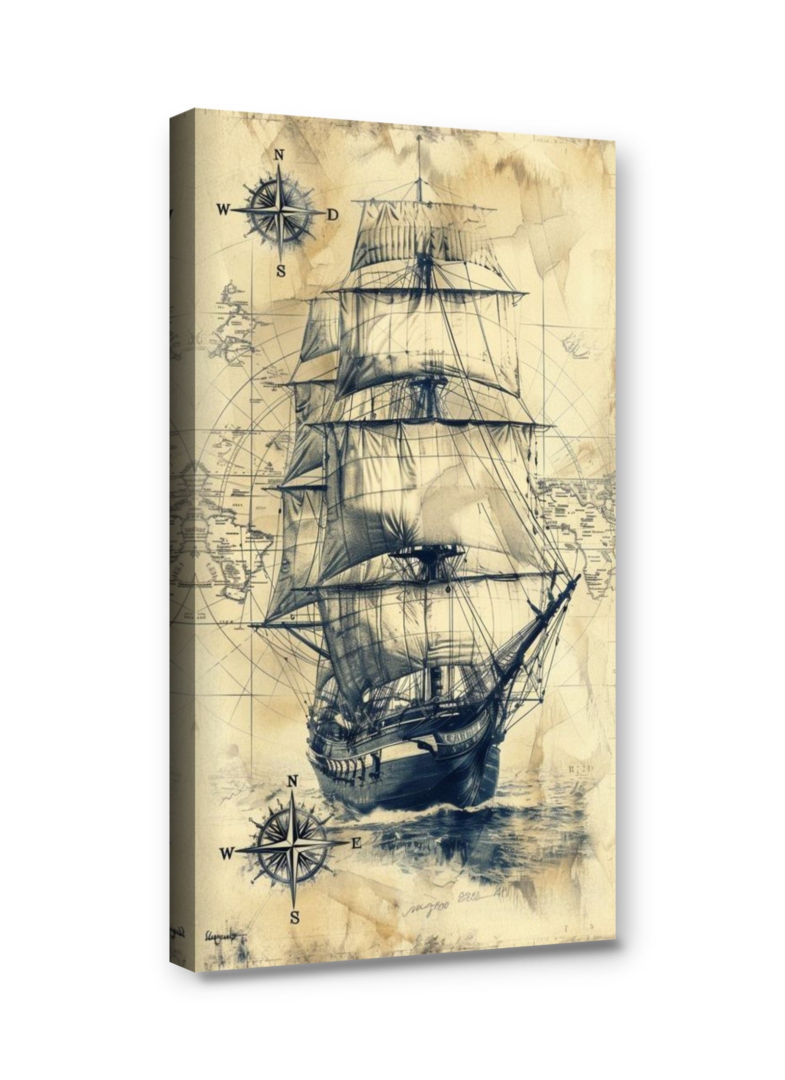 Framed canvas