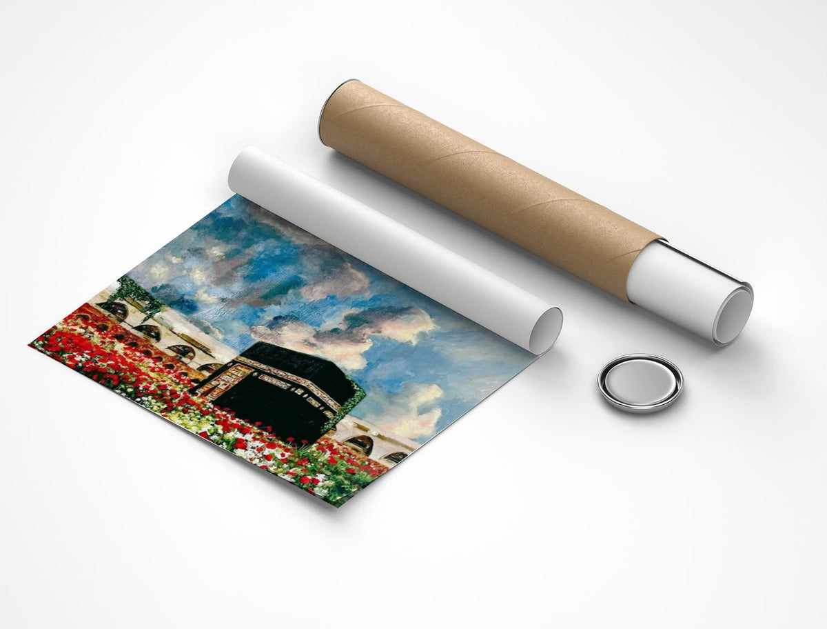 Rolled poster