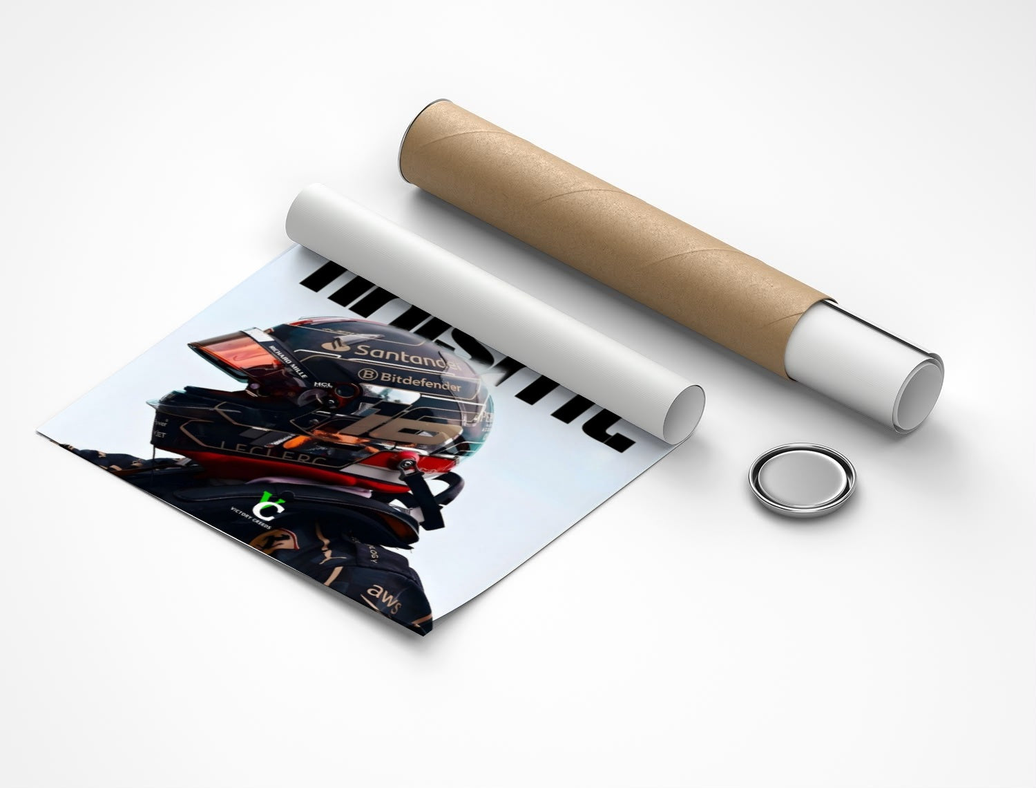 Rolled poster