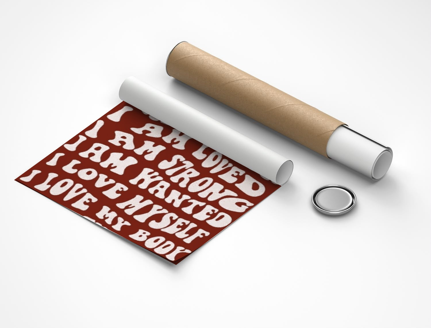 Rolled poster