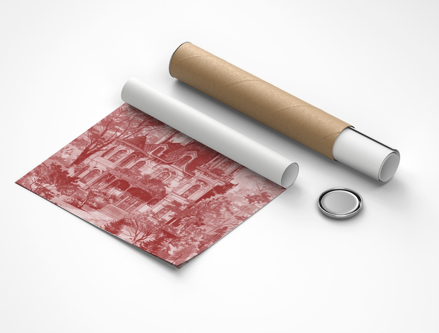 Rolled poster