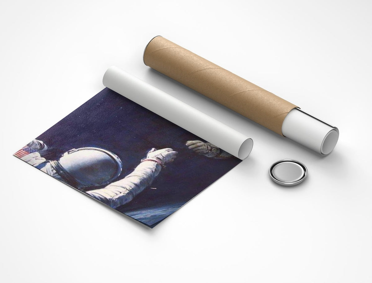 Rolled poster