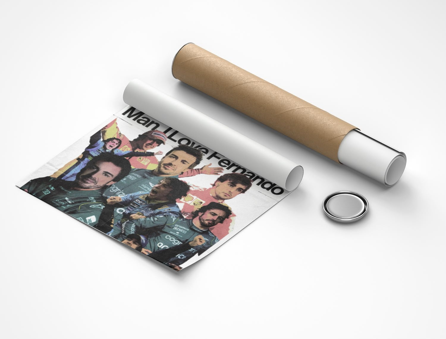 Rolled poster