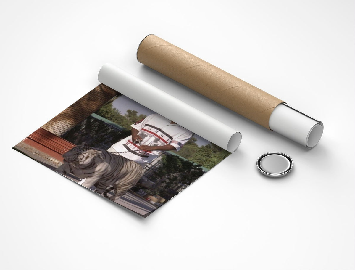 Rolled poster