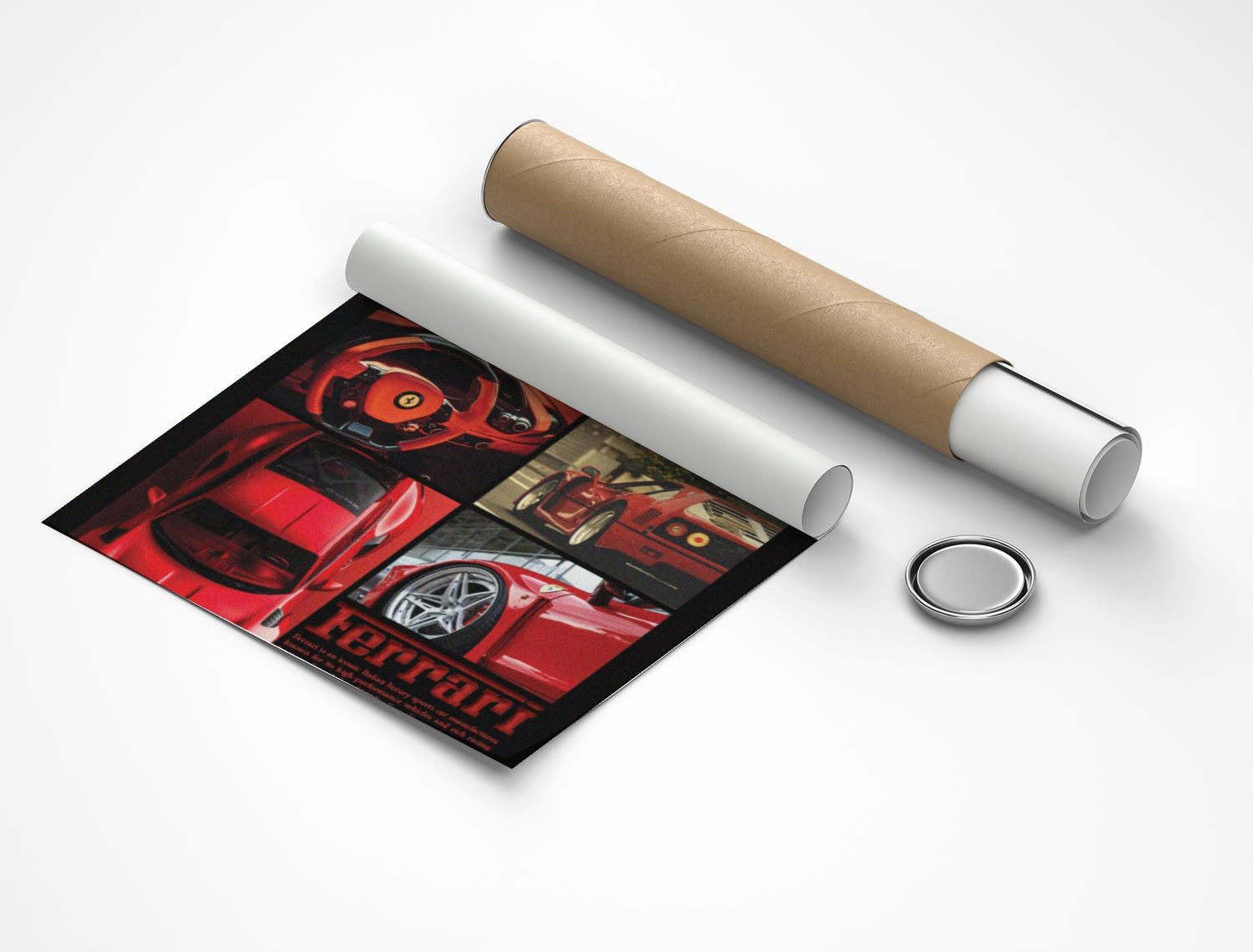 Rolled poster