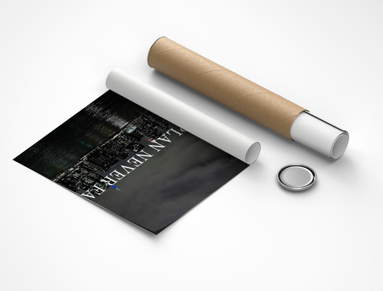 Rolled poster