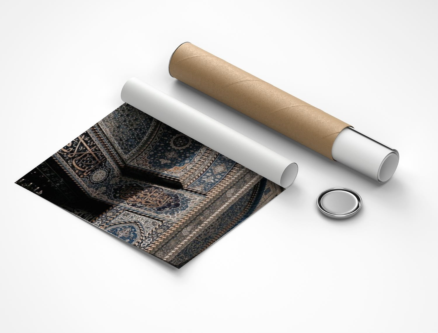 Rolled poster