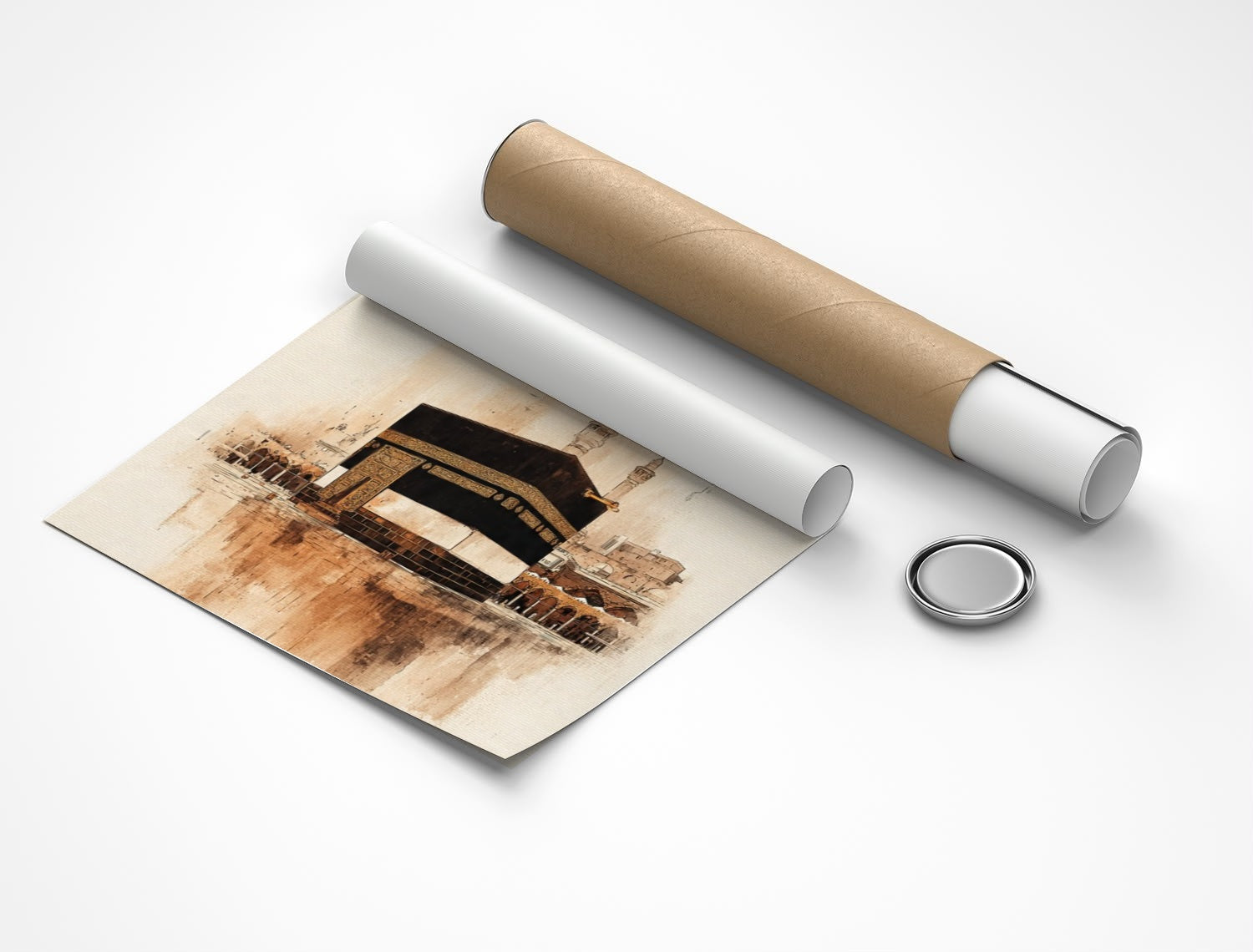 Rolled poster