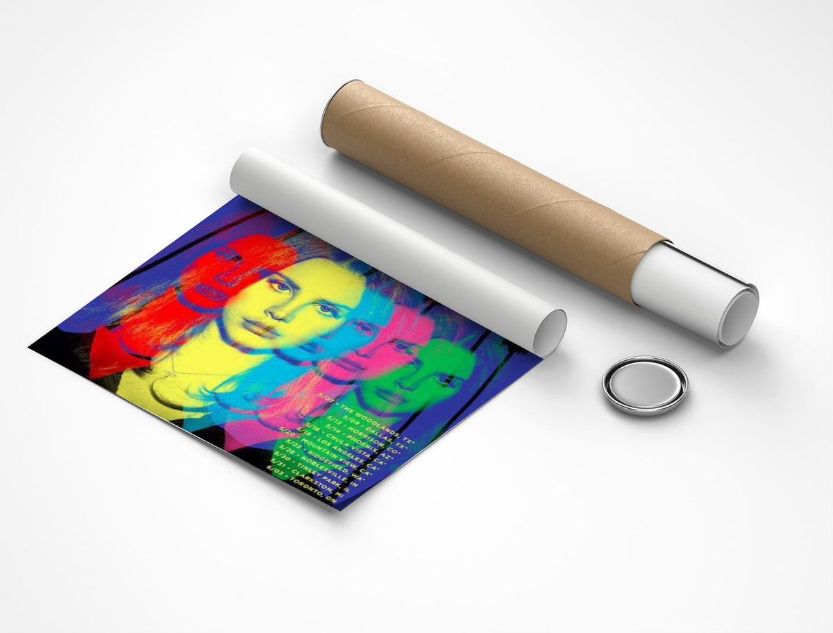 Rolled poster