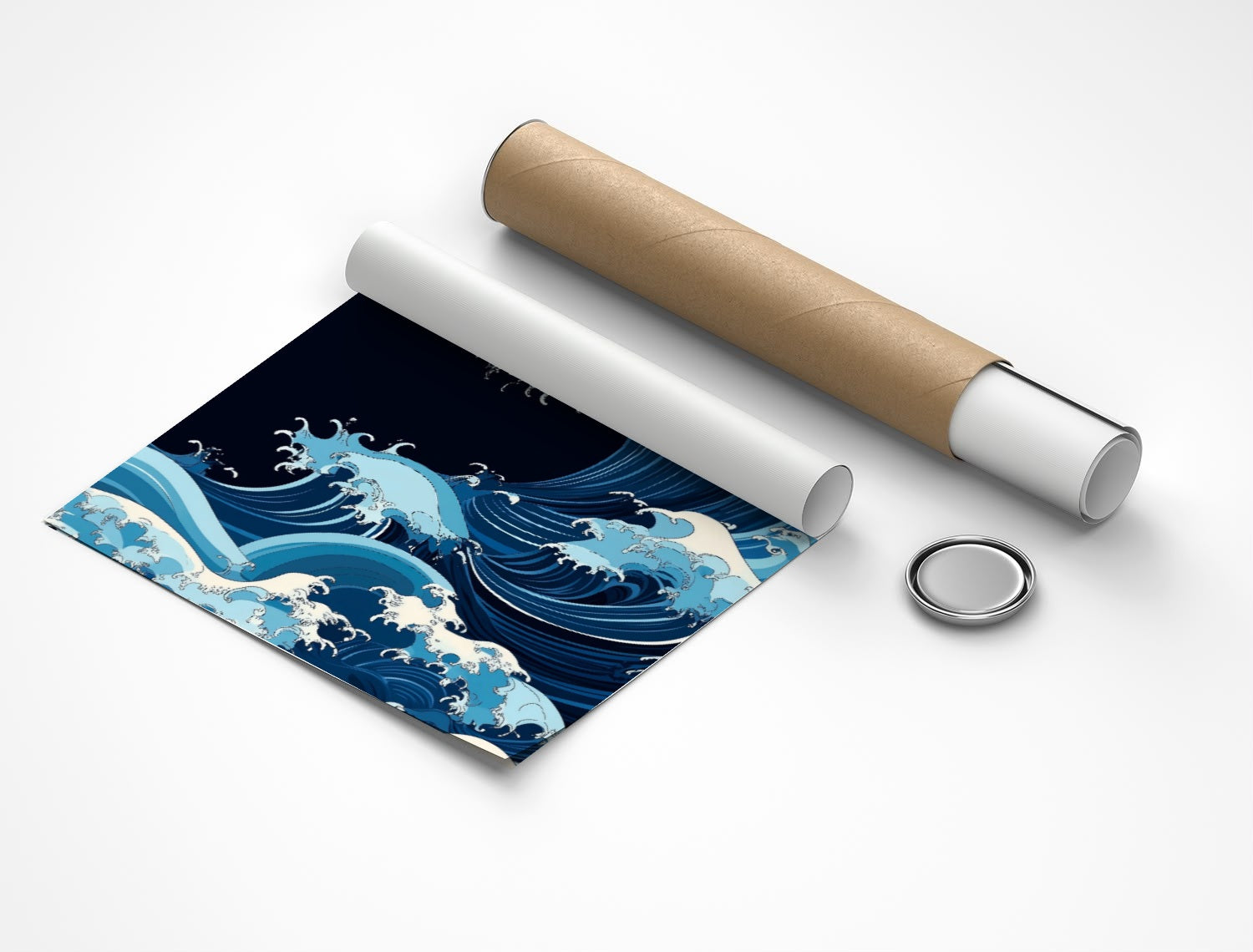 Rolled poster