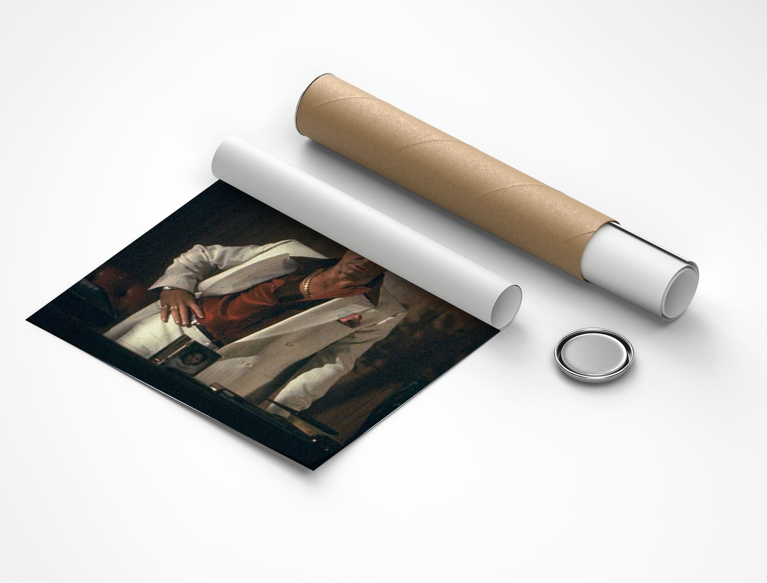 Rolled poster