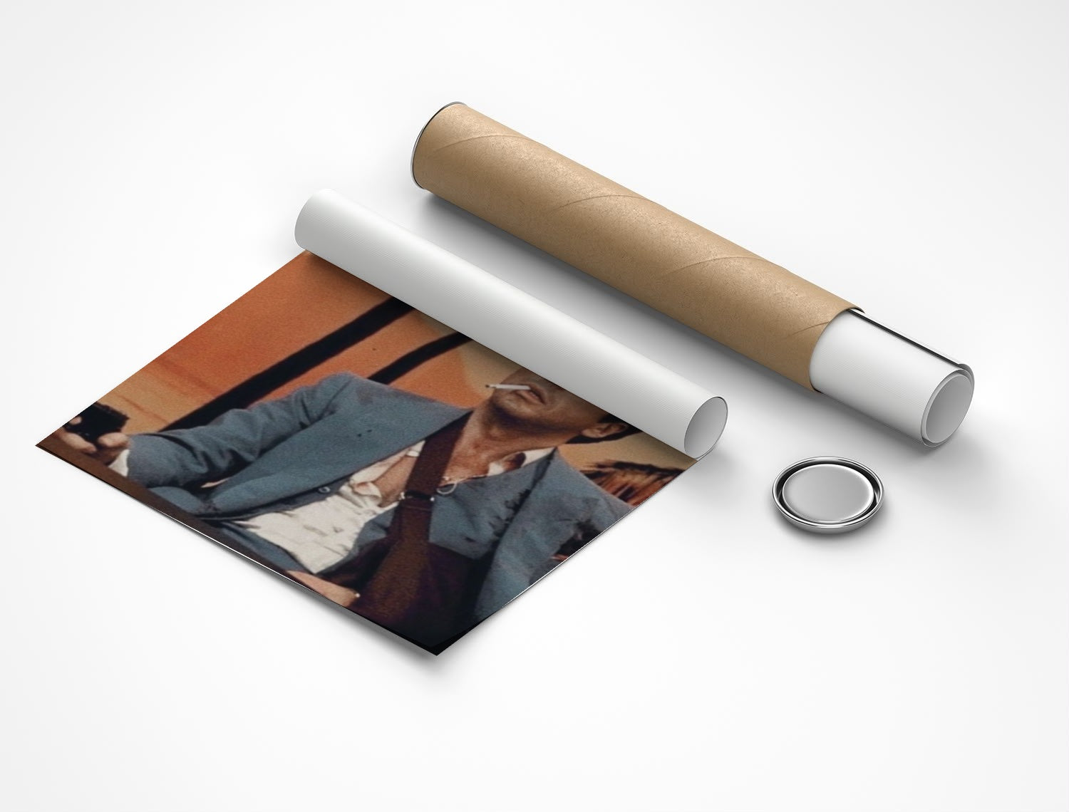 Rolled poster