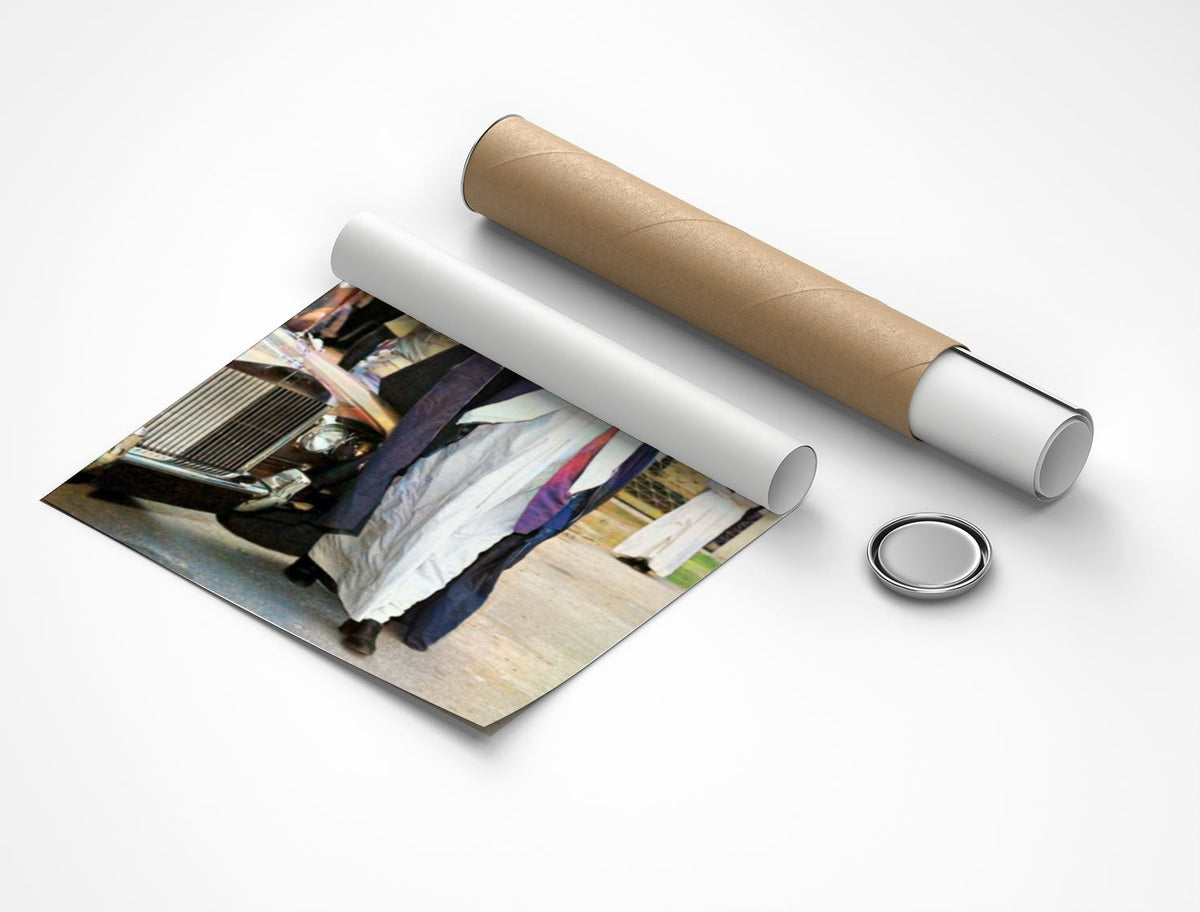 Rolled poster