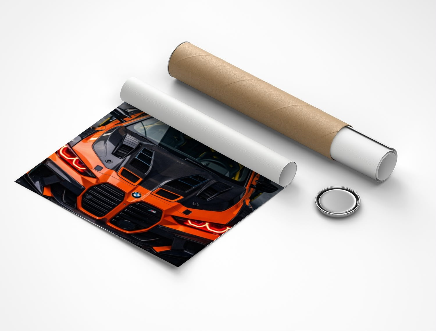 Rolled poster