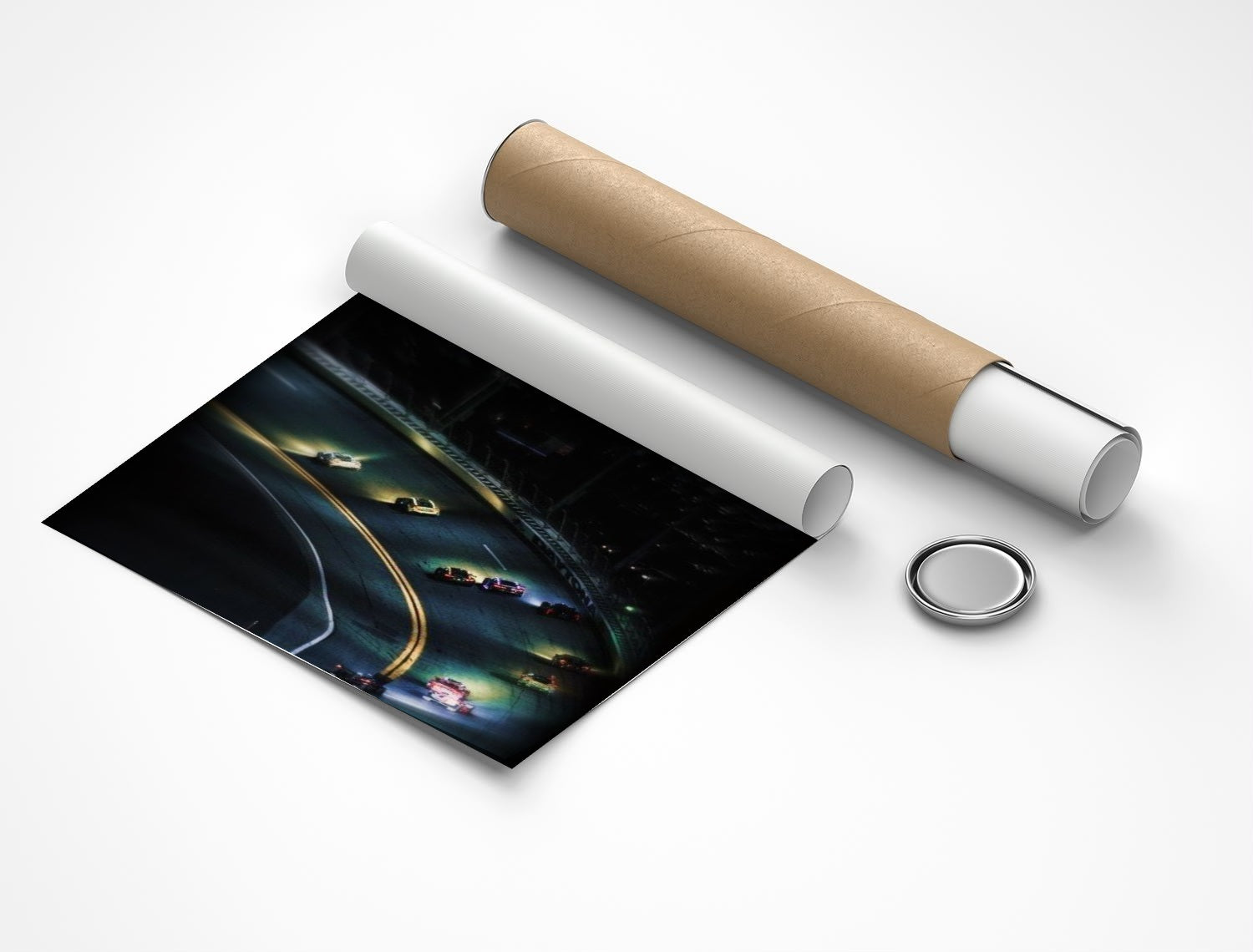 Rolled poster