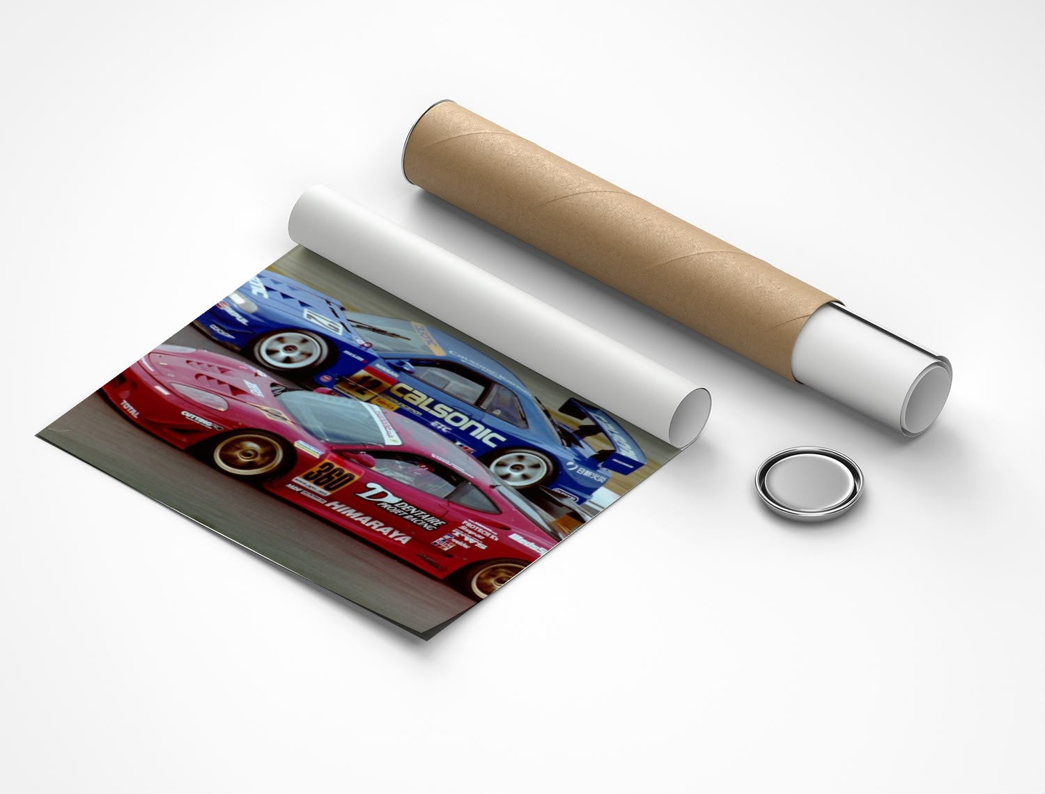Rolled poster