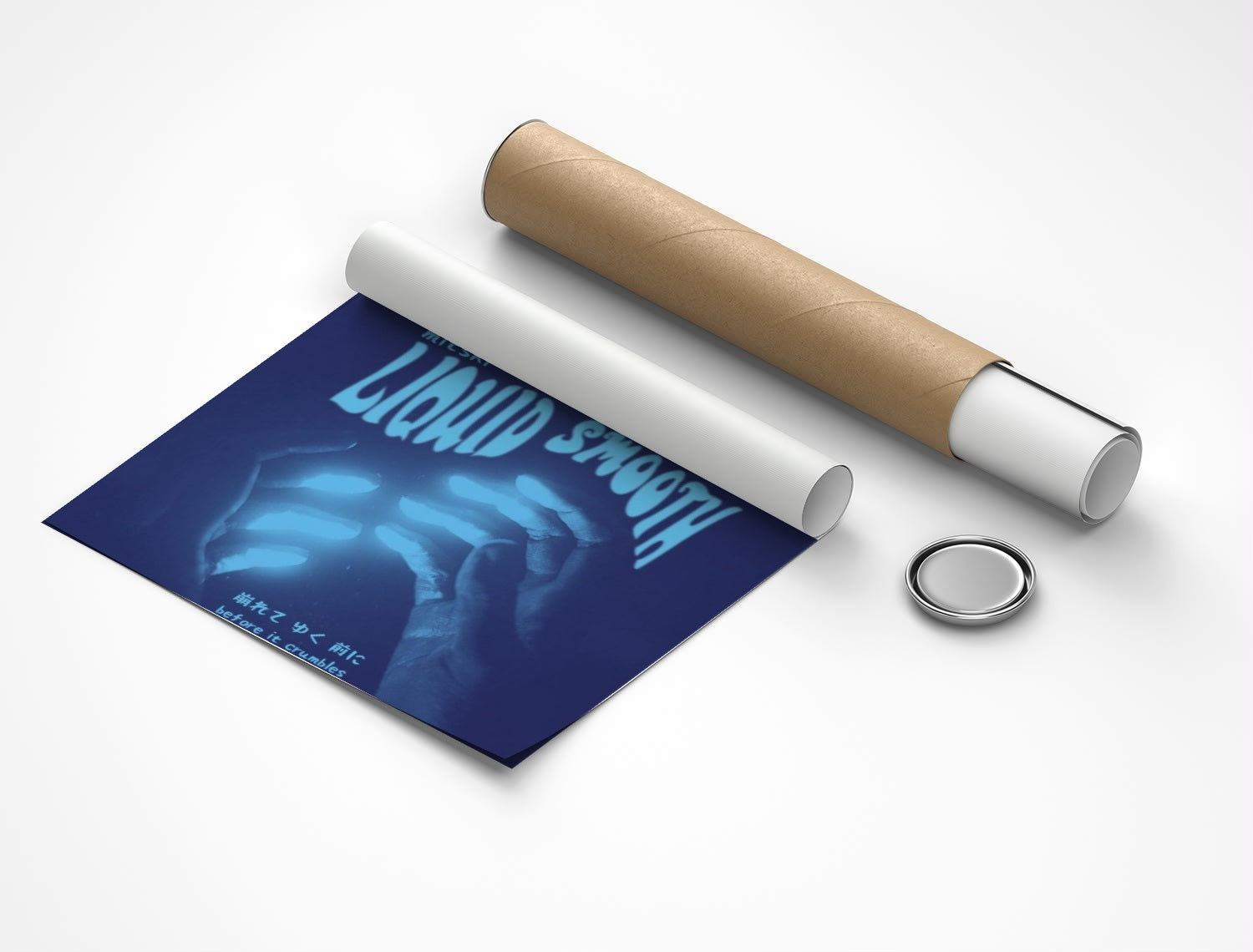 Rolled poster