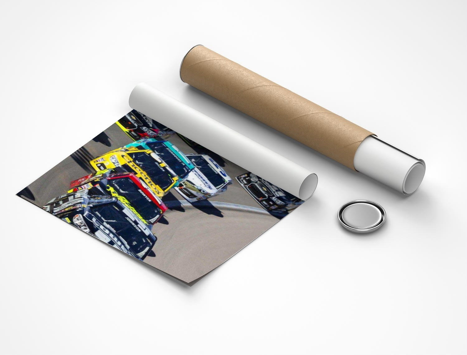 Rolled poster