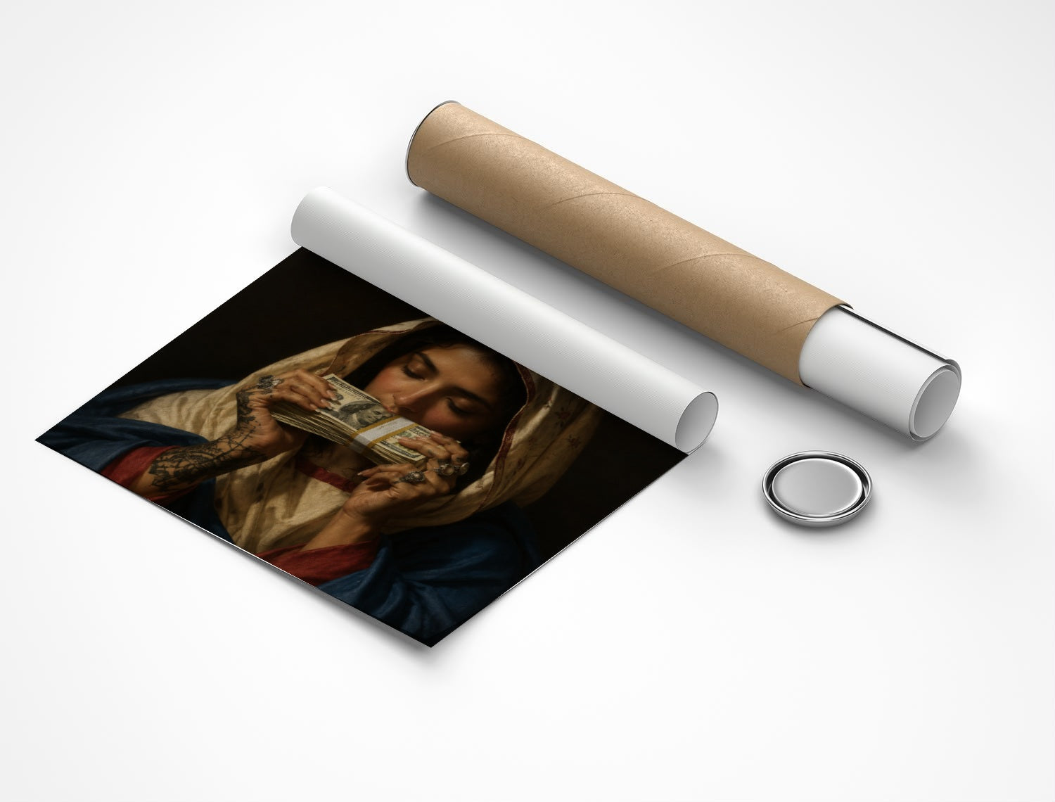Rolled poster