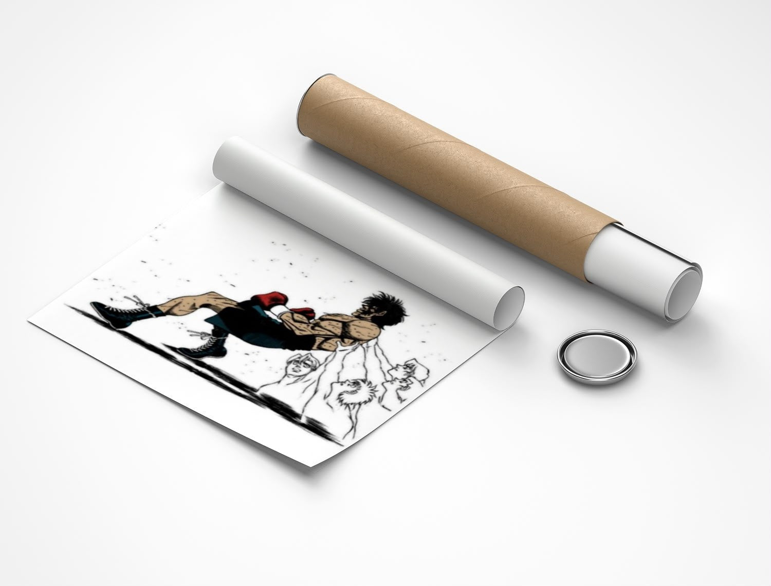 Rolled poster