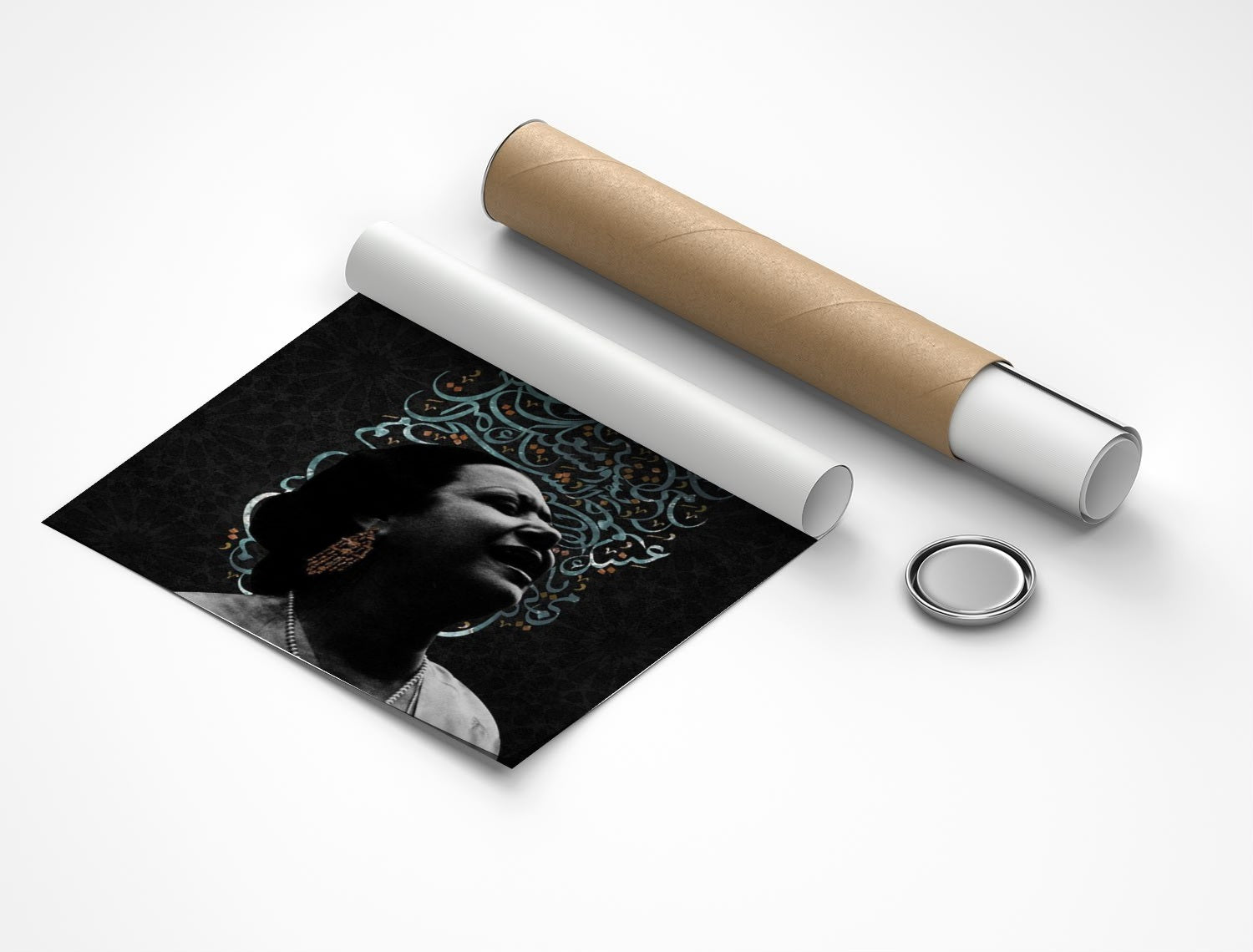 Rolled poster
