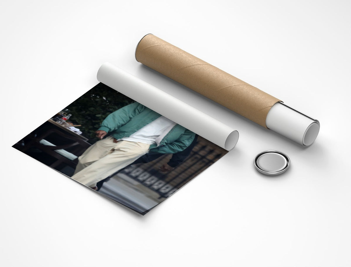 Rolled poster