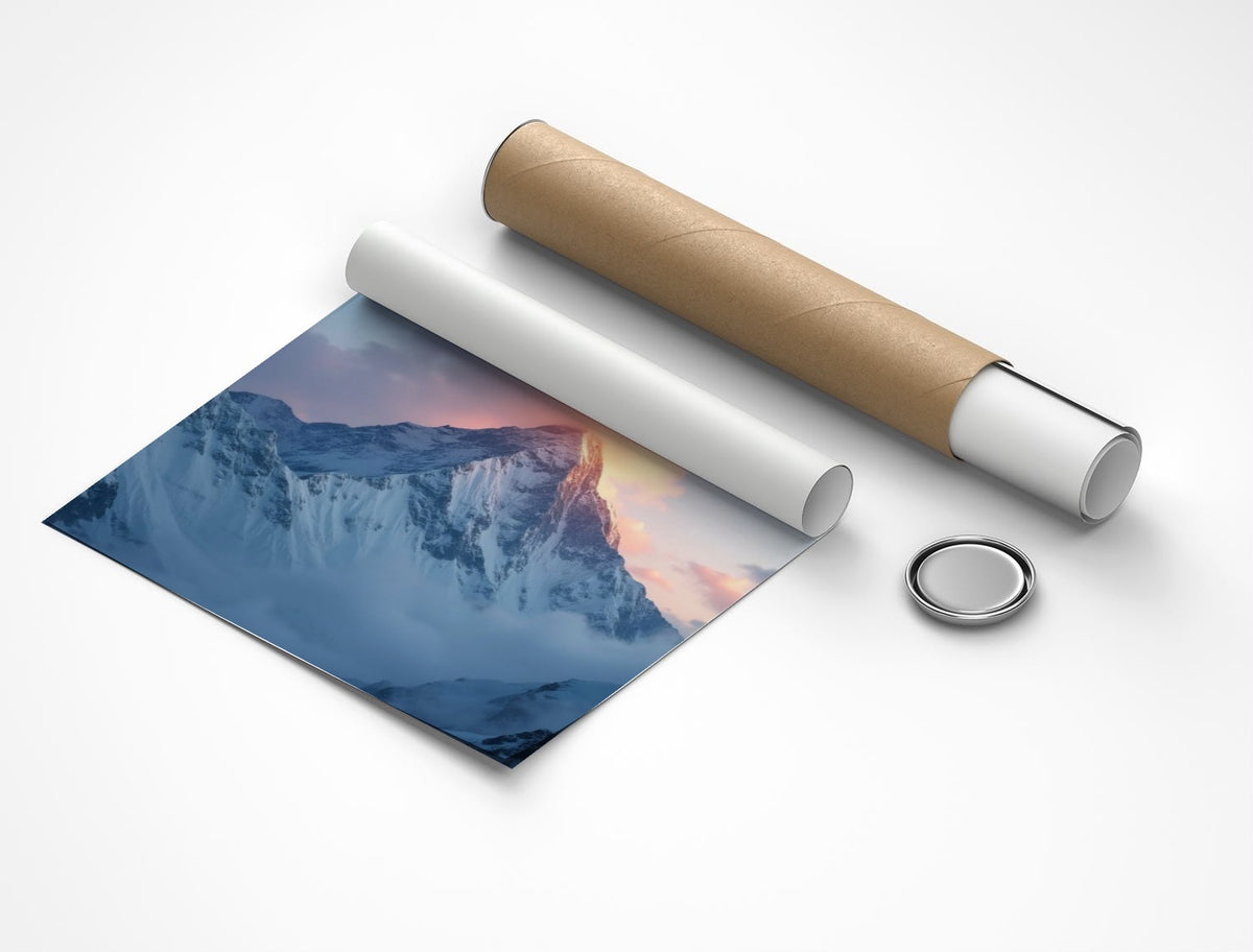 Rolled poster