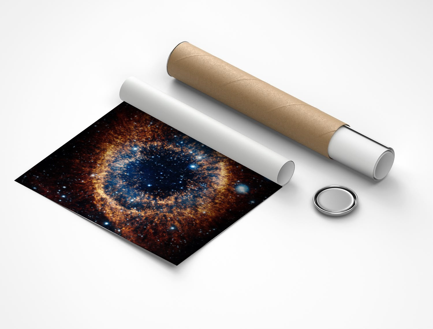 Rolled poster