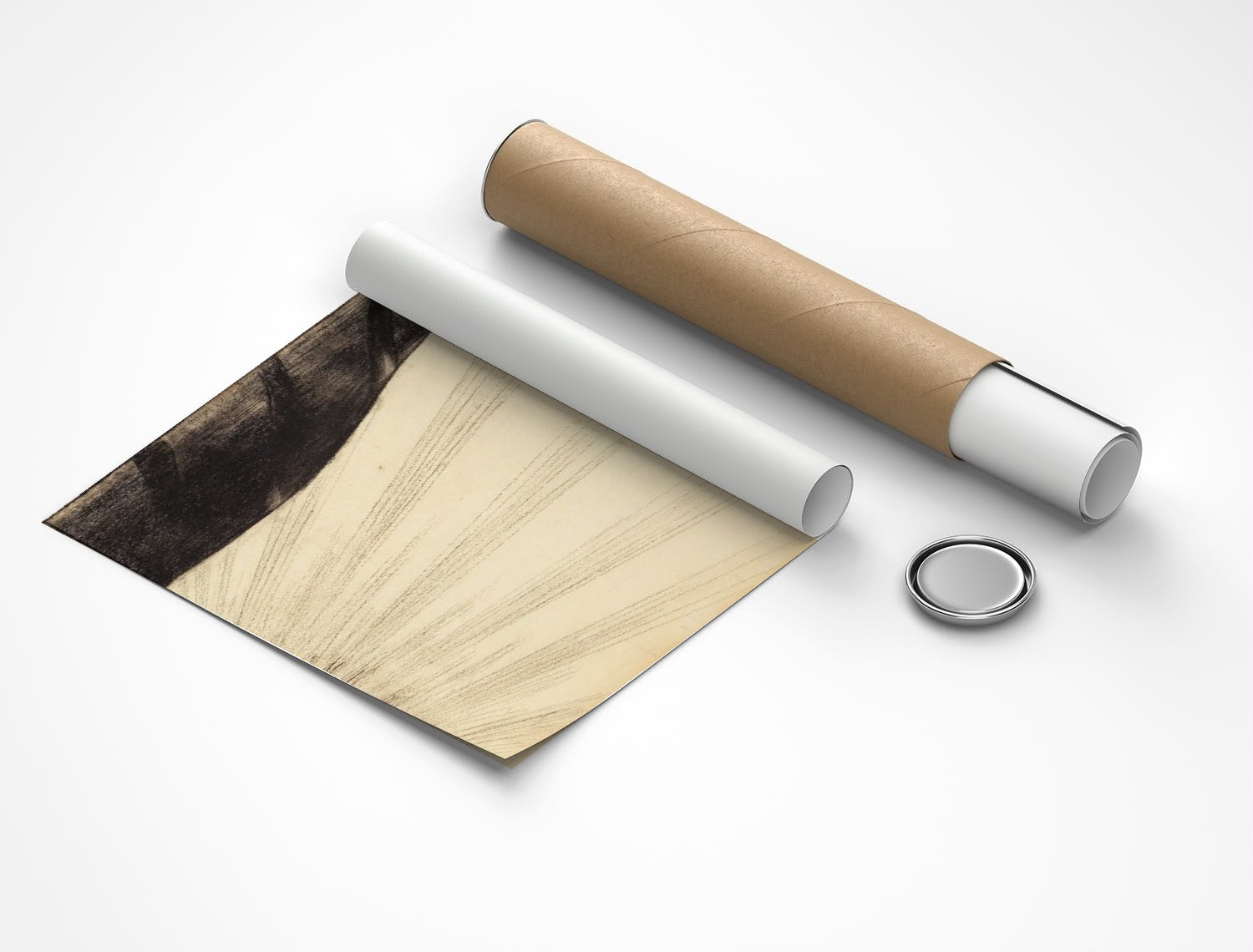 Rolled poster