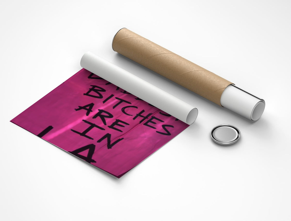 Rolled poster