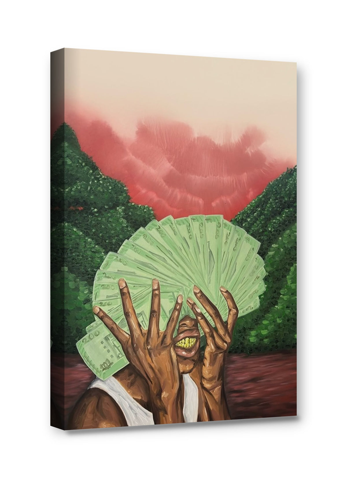 Framed canvas