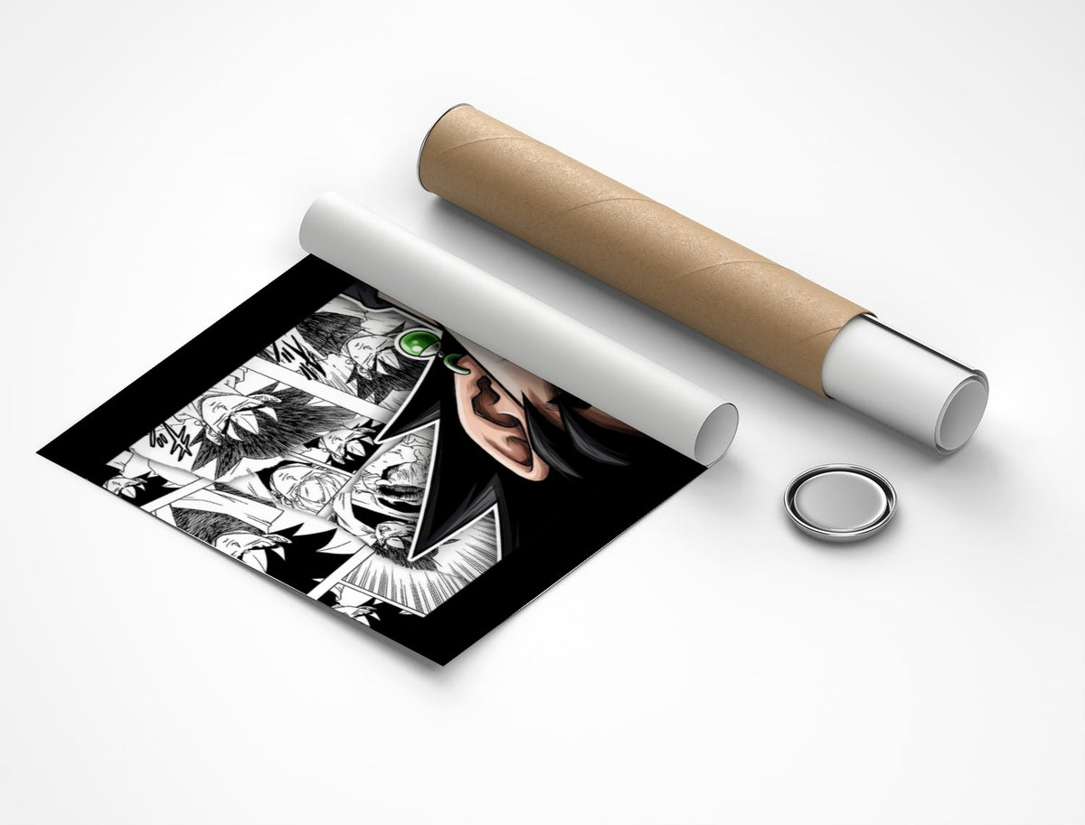 Rolled poster