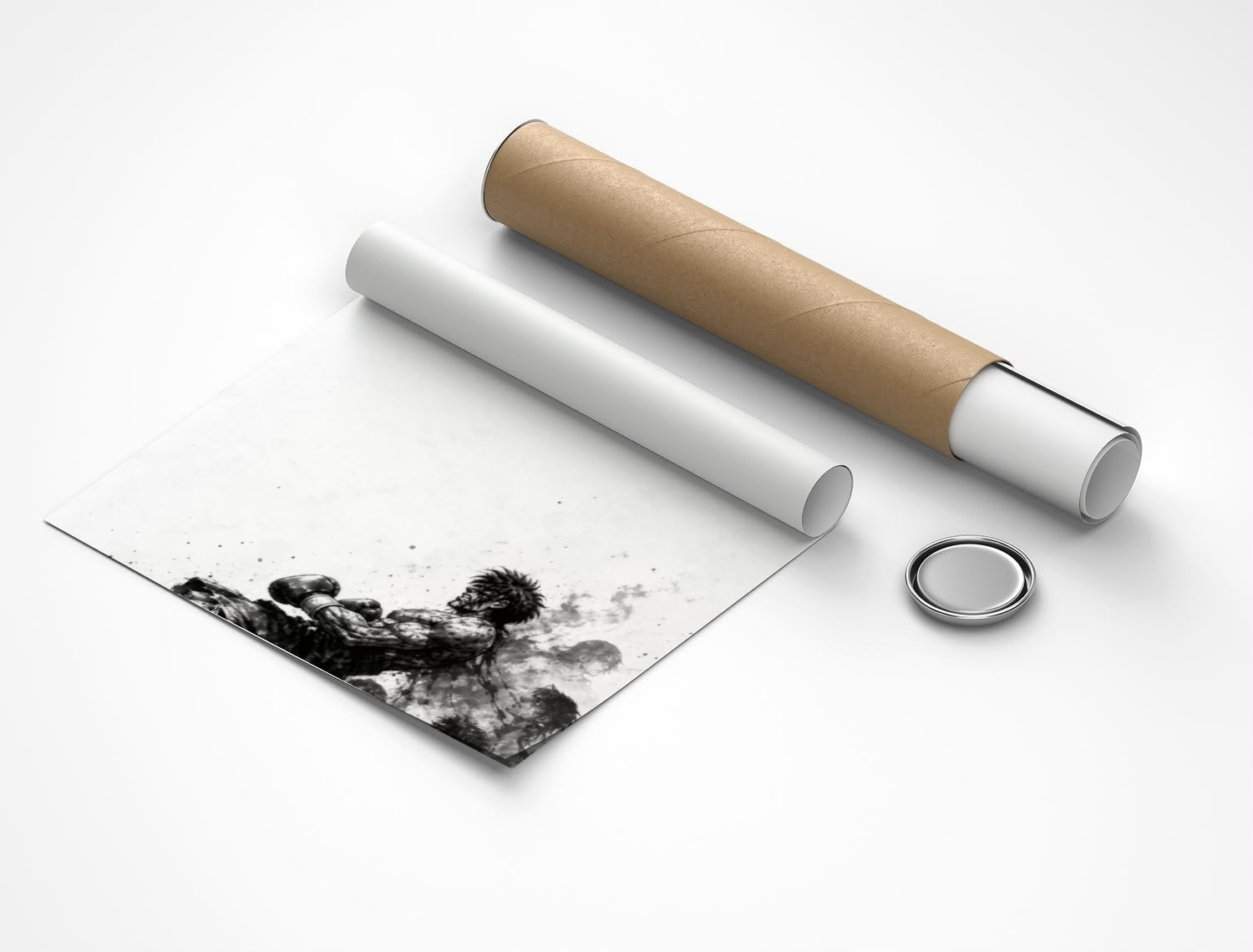 Rolled poster