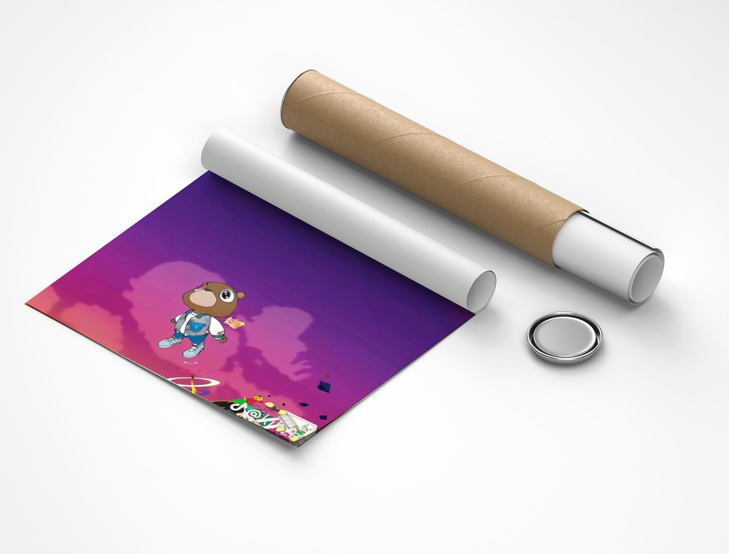 Rolled poster