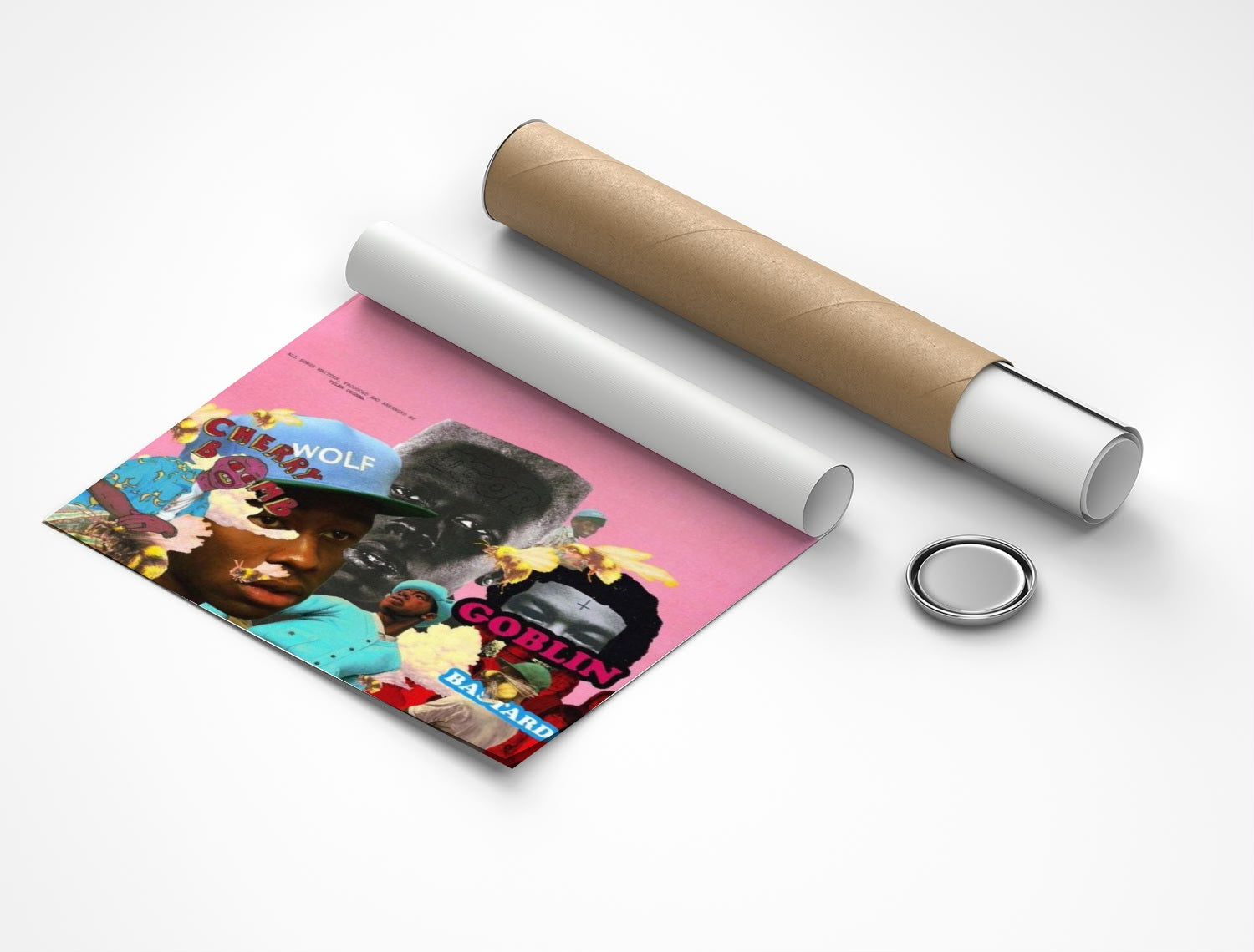 Rolled poster