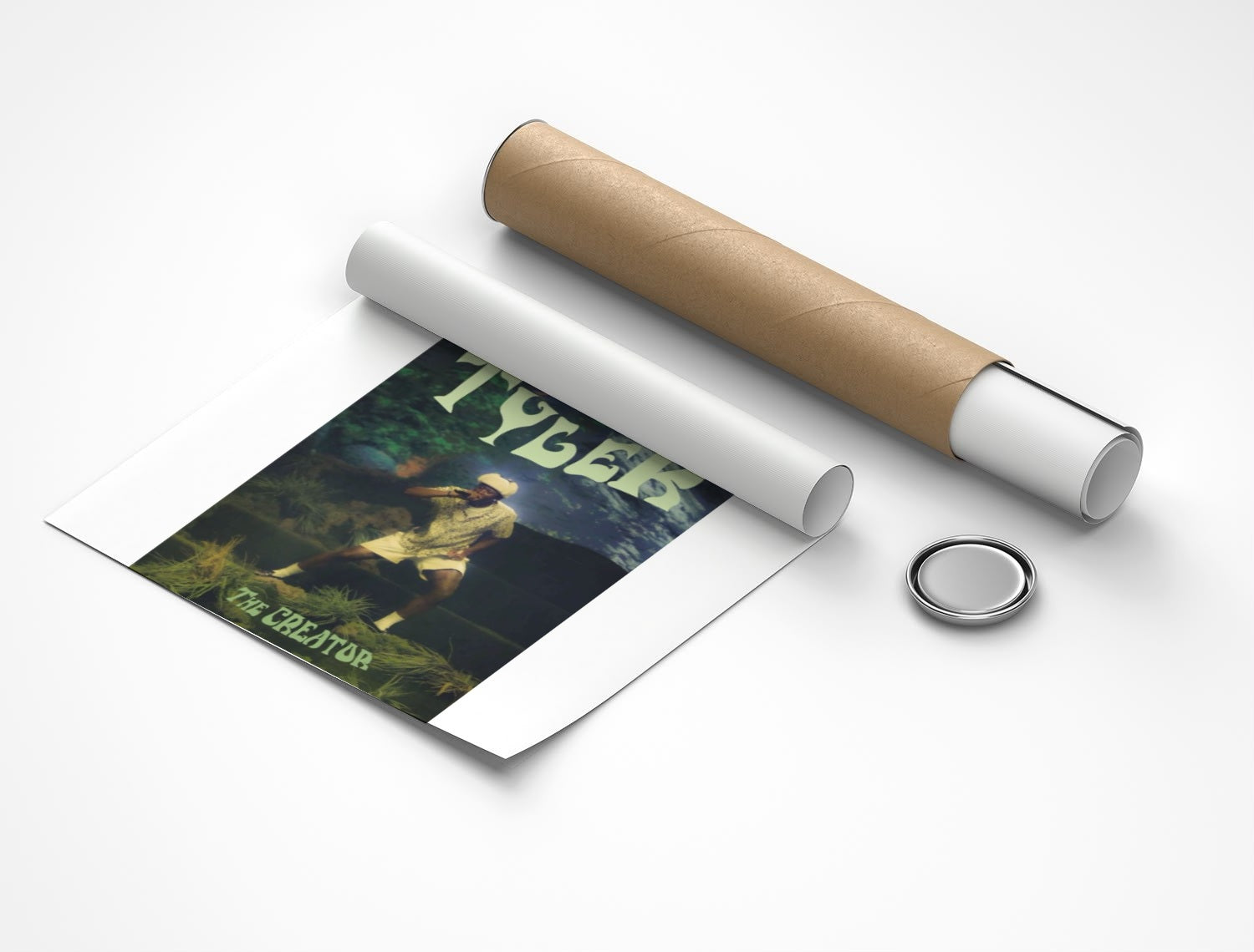 Rolled poster