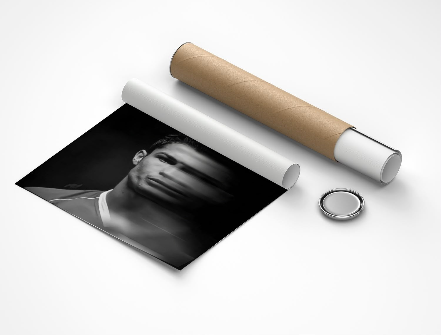 Rolled poster