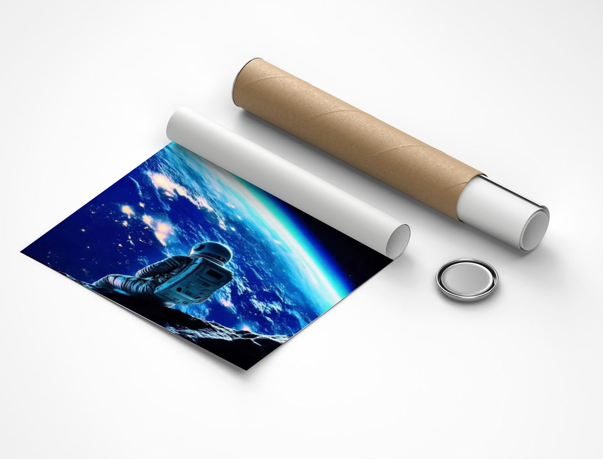 Rolled poster