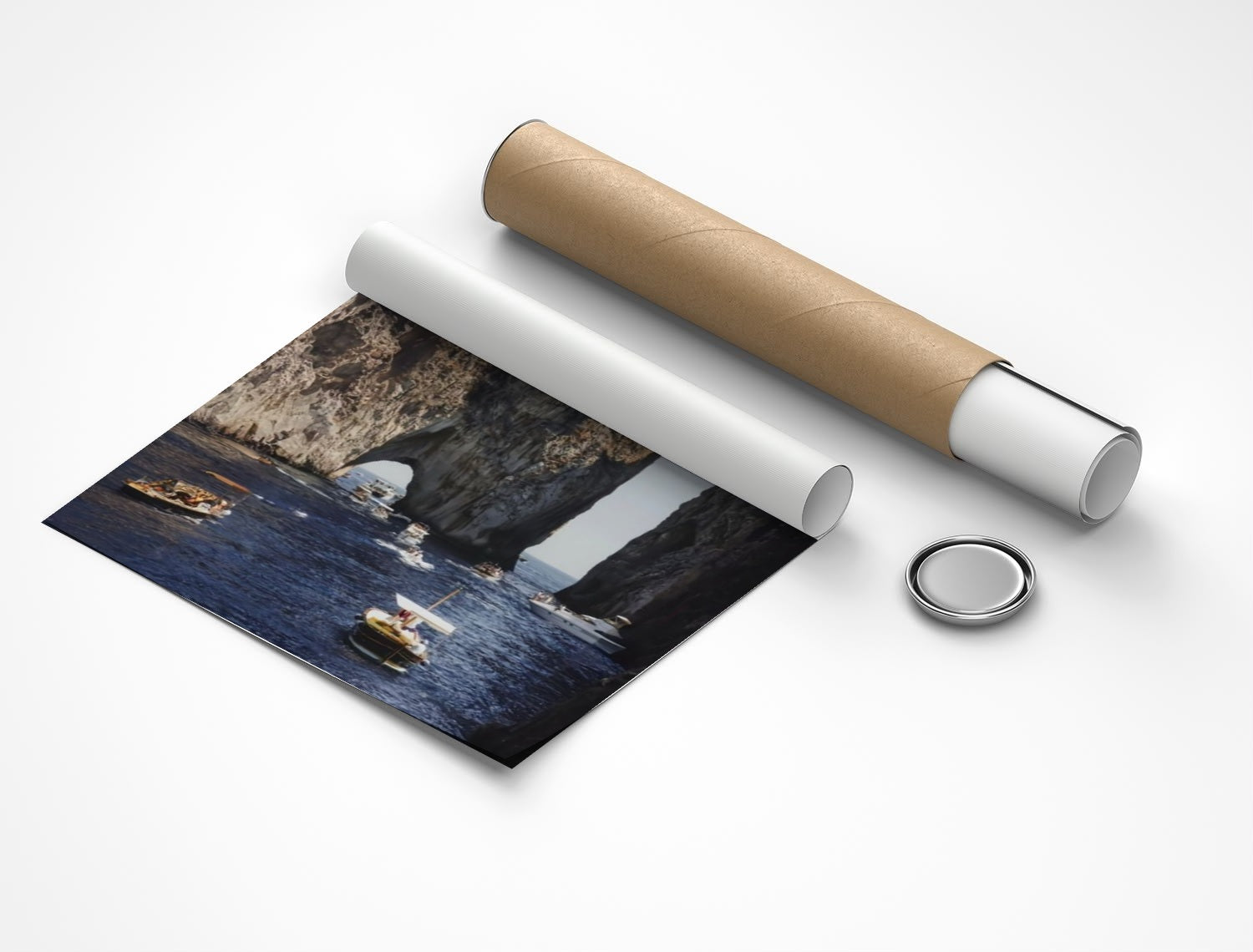 Rolled poster