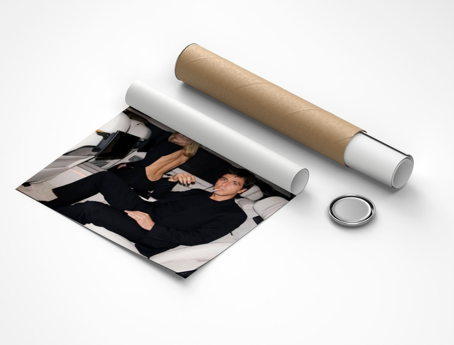 Rolled poster