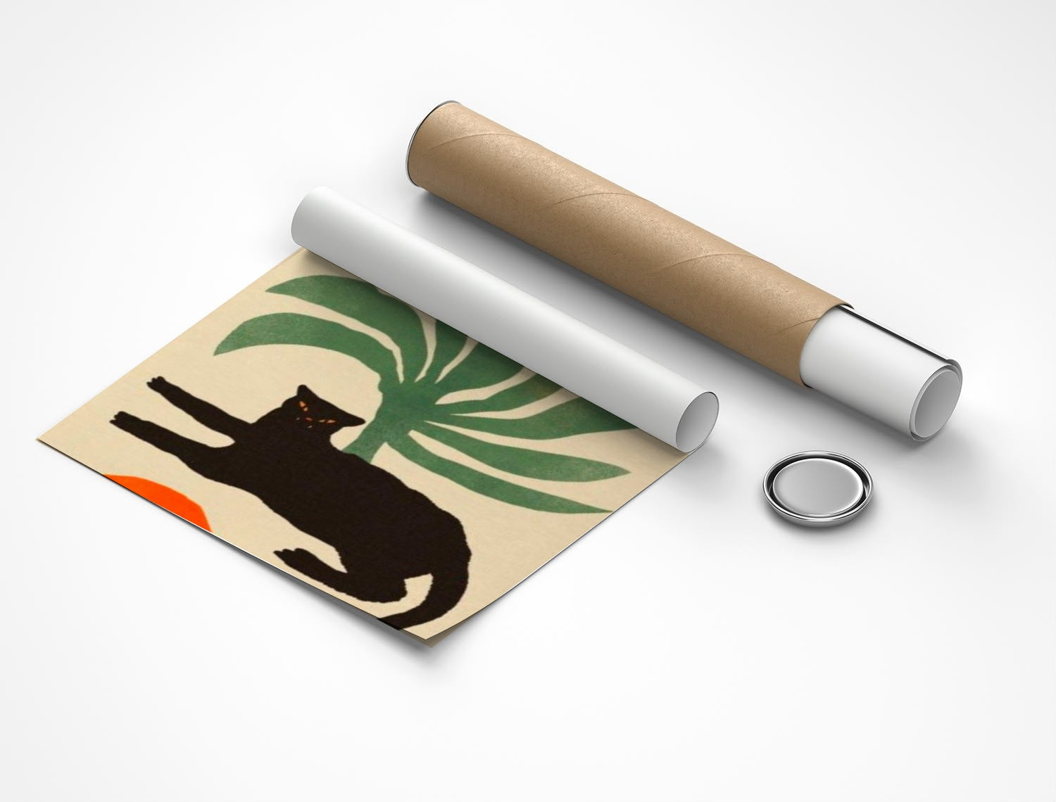 Rolled poster