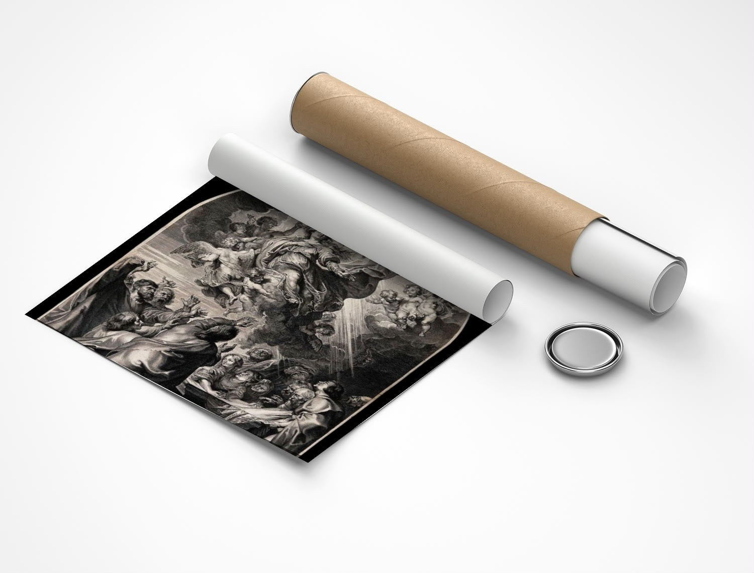 Rolled poster