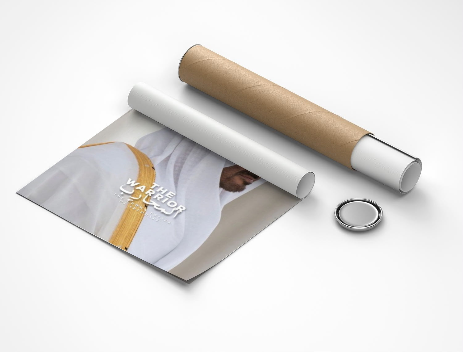 Rolled poster