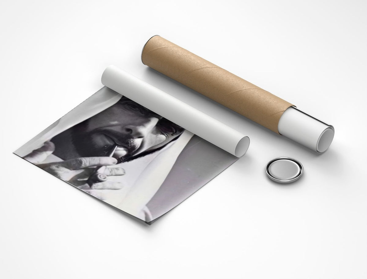 Rolled poster
