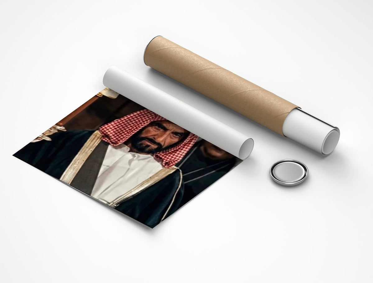 Rolled poster