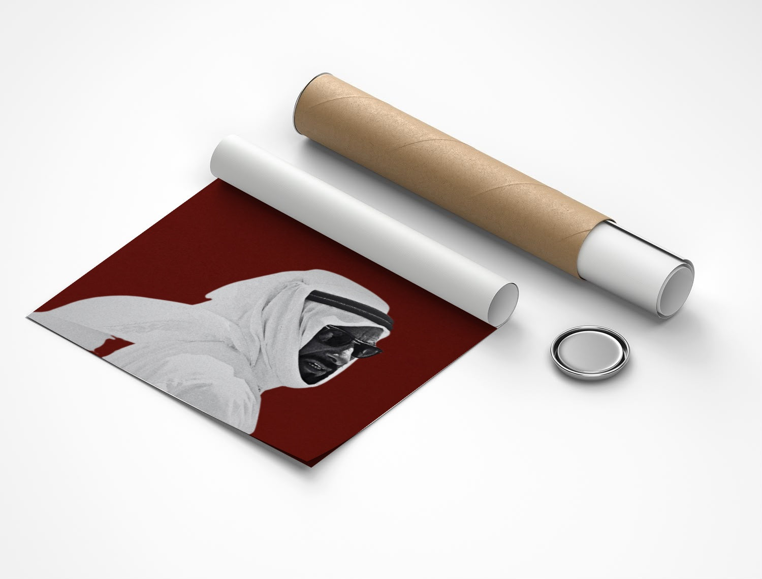 Rolled poster