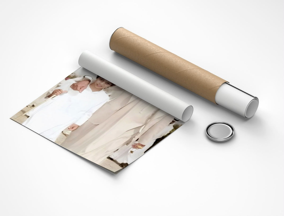 Rolled poster